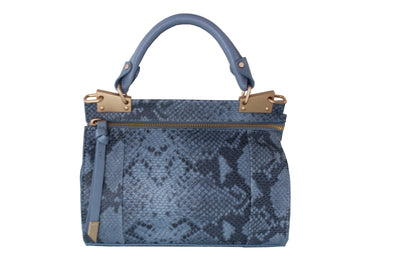 Dione Mini Messenger in Azul Snake