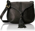 Arrow Crossbody in Black Python