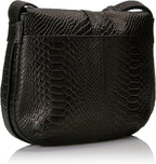 Arrow Crossbody in Black Python