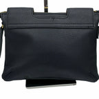 Delancie Flap Crossbody in Black