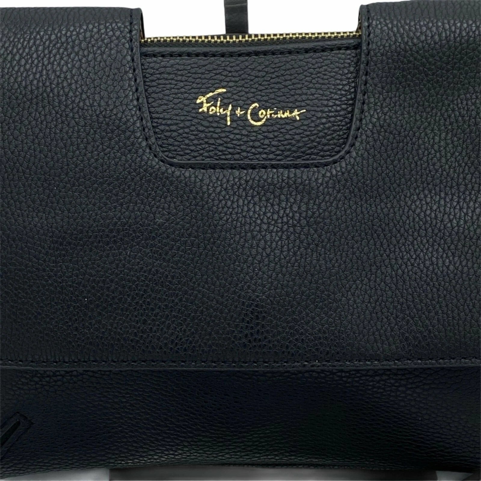 Delancie Flap Crossbody in Black