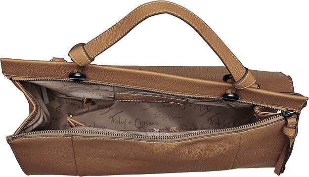 Dione Satchel in Cognac