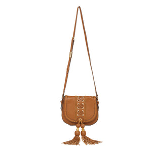 Sarabi Saddle Bag in Honey Brown