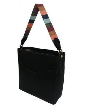 City Blooms Tote with Tonal Strap in Multi