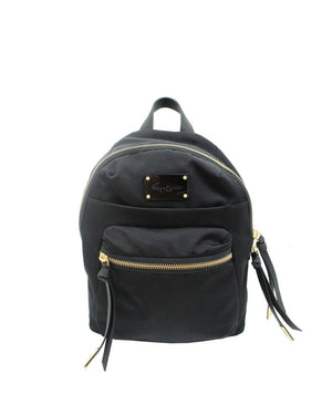 Fusion Nylon Backpack in Black